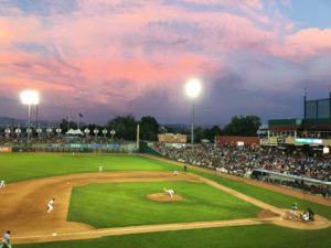 リノお抱えのMiLBチーム、Reno Acesゲーム観戦！Support our Reno Aces!